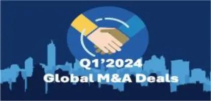 【M&A動向觀測】2024Q1全球併購市場分析：多筆大型交易出現，併購寒冬已盡？