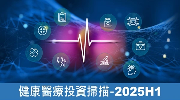 【新興領域/2025.08焦點】資金退潮？一文掌握2025H1全球健康醫療投資動向