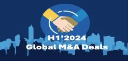【M&A動向觀測】H1’24全球M&A交易金額成長15%，下半年復甦之路有望？